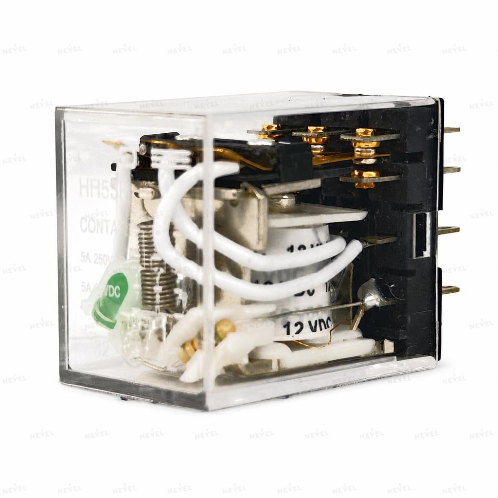 HH53P 3Z 5A 12VDC oraliq rele