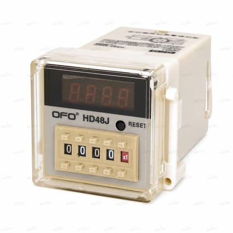 DH48J 220VAC impuls hisoblagichi 48x48 — 2