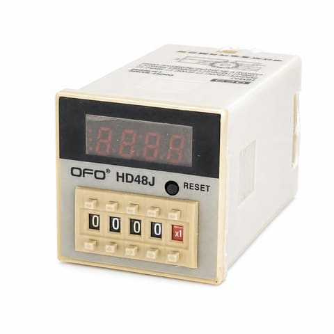 DH48J 220VAC Счетчик импульсов 48x48