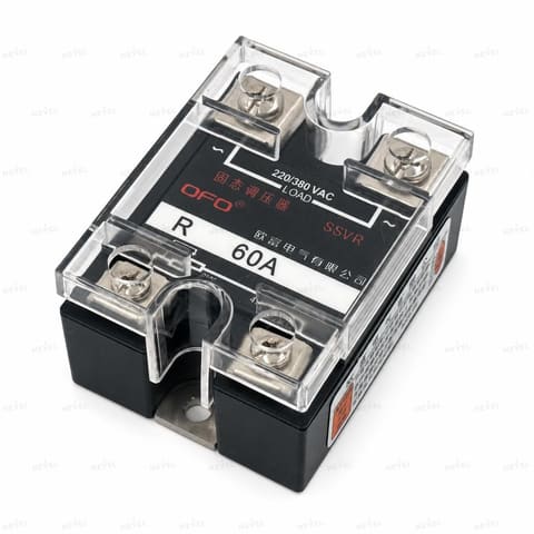 SSVR-60 60A 220VAC 470-560kΩ bir fazali quvvat regulyatori SSR OFO — 1