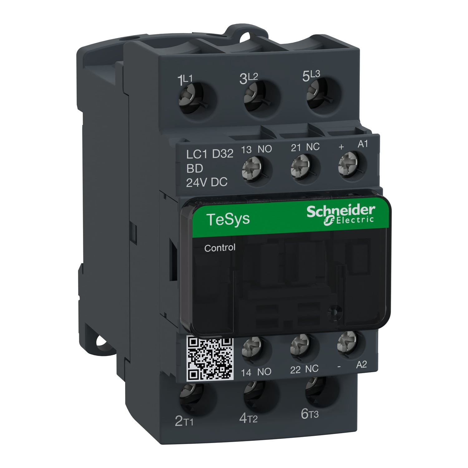 LC1D32BD 32A 24VDC 1NO+1NC elektromagnit kontaktor Schneider Electric