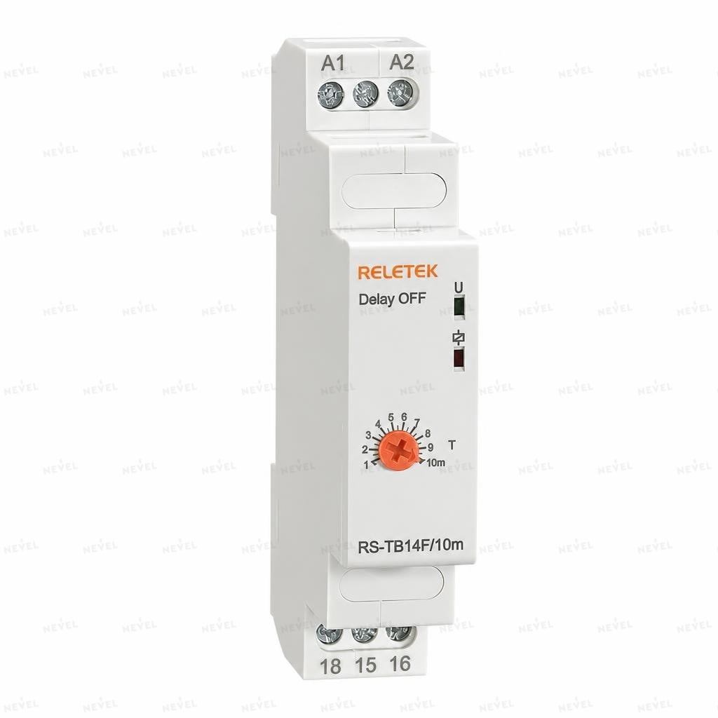 RS-TB13F 0.6-60с 220VAC Реле времени задержка выключения Reletek