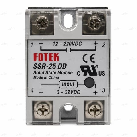SSR-25DD 25А 3-32VDC / 12-220VDC Однофазное твердотельное реле SSR FOTEK — 2