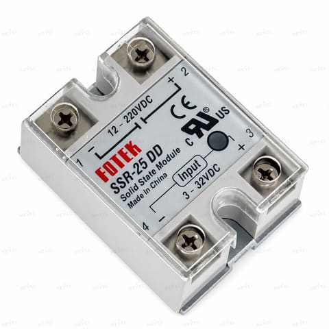 SSR-25DD 25А 3-32VDC / 12-220VDC Однофазное твердотельное реле SSR FOTEK — 1