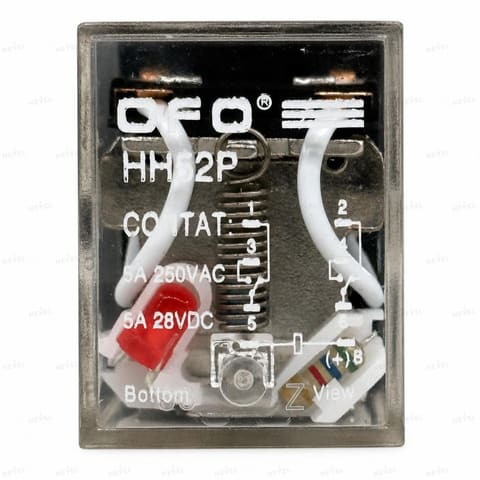 HH52P 2Z 5A 24VAC oraliq rele — 1