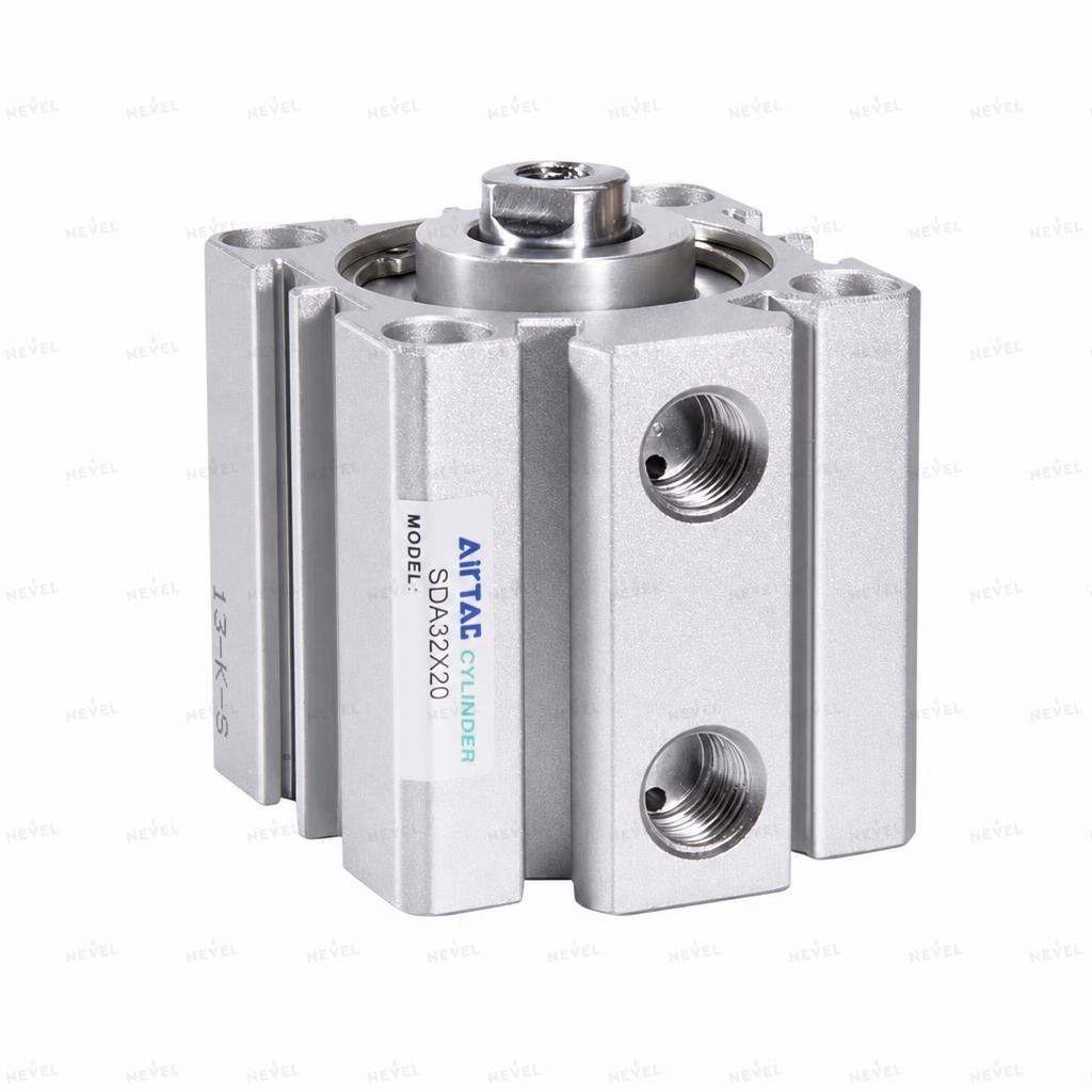 SDA 20x15 Ø20mm yurish 15mm ikki tomonlama taʼsirli ixcham pnevmosilindr