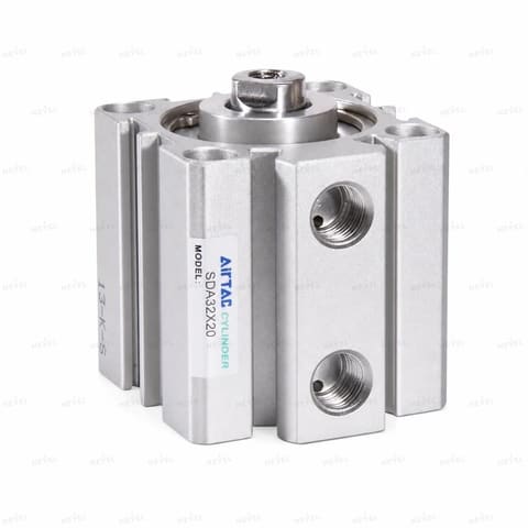 SDA 20x50 Ø20mm yurish 50mm ikki tomonlama taʼsirli ixcham pnevmosilindr — 1