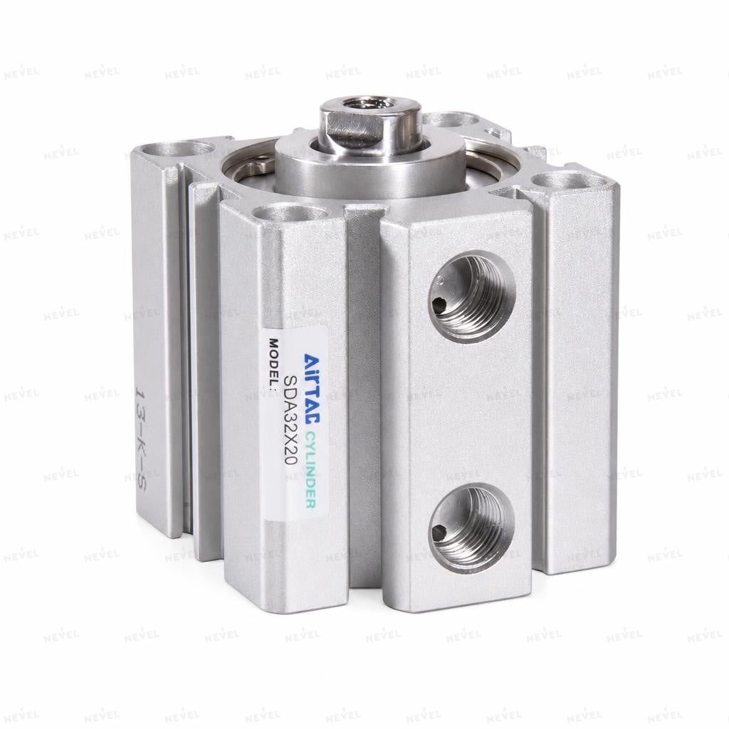 SDA 20x50 Ø20mm yurish 50mm ikki tomonlama taʼsirli ixcham pnevmosilindr