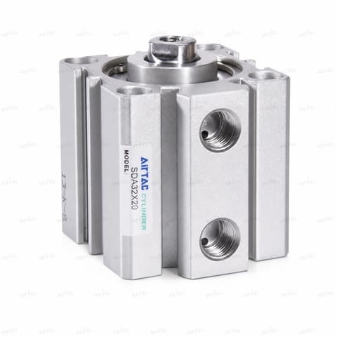 SDA 40x30 Ø40mm yurish 30mm ikki tomonlama taʼsirli ixcham pnevmosilindr — 1
