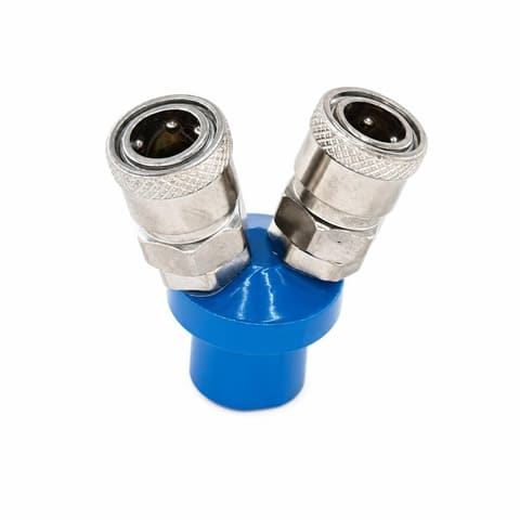 SMV 1/4PT×2 Коллектор распределительный пневматический 2 выхода 1/4
