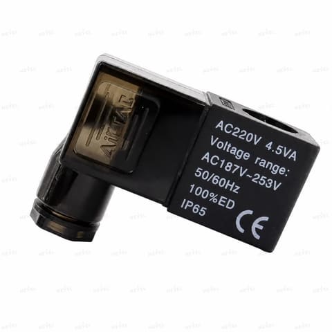 Катушка для клапана 220VAC внутренний Ø8мм (для 4V210/4V310/4V410) — 1