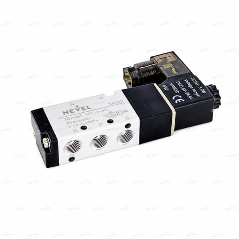 4V110-06 24VDC Пневмораспределитель электромагнитный 5/2 G1/8" — 2