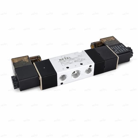 4V430C-15 24VDC Пневмораспределитель электромагнитный 5/3 G1/2" — 2