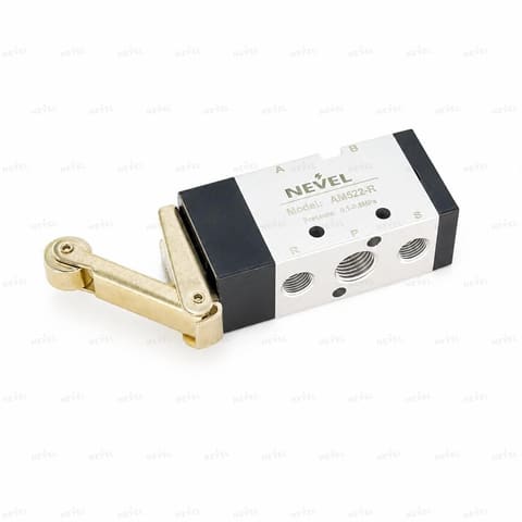 MSV86522R (AM522-R) Пневмораспределитель роликовый концевой 5/2 G1/4" — 2