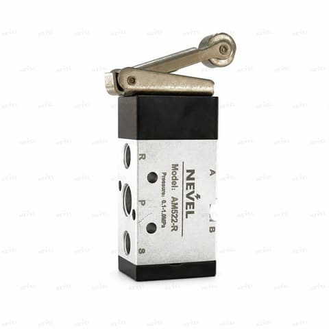 MSV86522R (AM522-R) Пневмораспределитель роликовый концевой 5/2 G1/4" — 1
