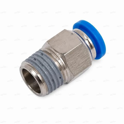 PC 4-M6 Ø4mm M6 toʻgʻri tsangli fiting — 1
