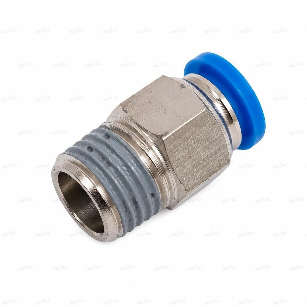 PC 6-M5 Ø6мм M5 Фитинг цанговый прямой