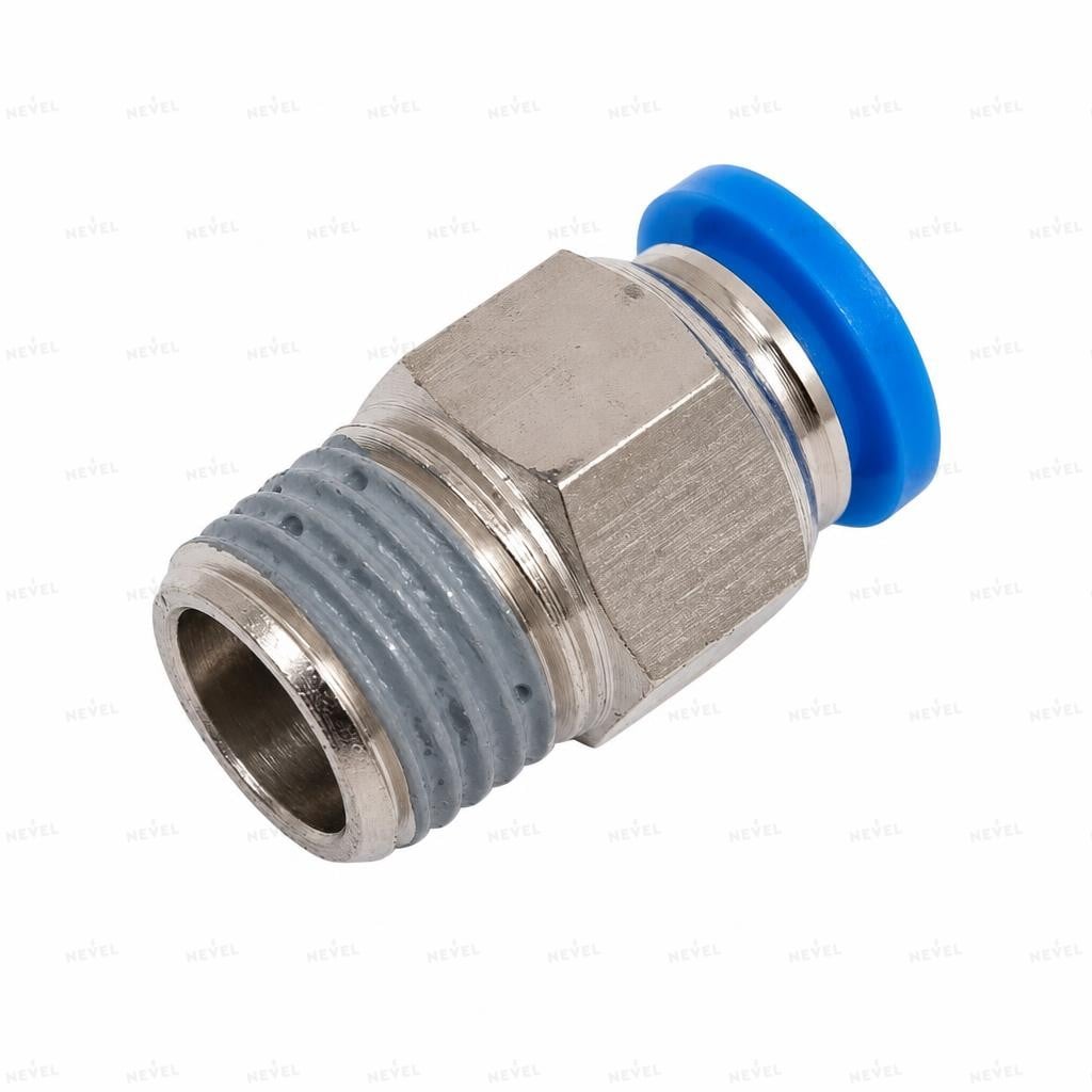 PC 6-M6 Ø6mm M6 toʻgʻri tsangli fiting