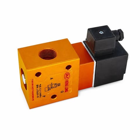 LT23JD-15 220VAC Пневмораспределитель электромагнитный 3/2 G1/2" до 2,4 МПа