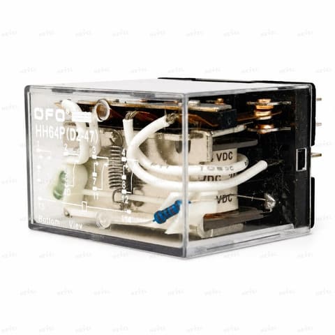 HH64P 4Z 10A 24VDC Реле промежуточное — 1