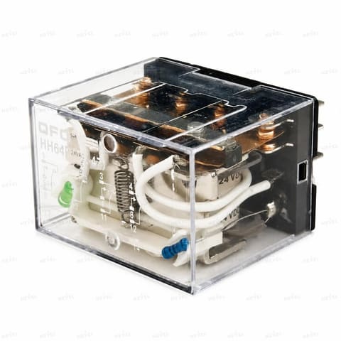 HH64P 4Z 10A 24VDC Реле промежуточное — 2