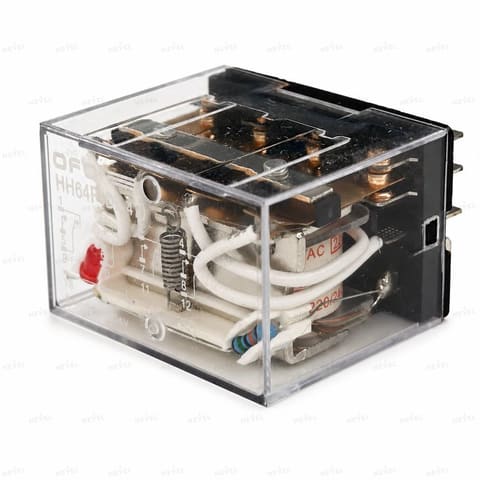 HH64P 4Z 10A 220VAC Реле промежуточное — 3