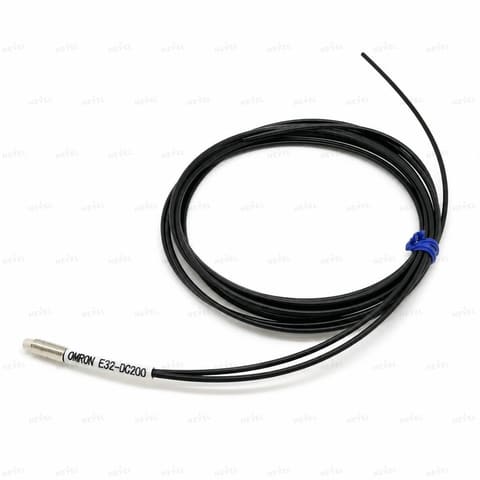 E32-DC200 diffuzion qaytarishli optotolali datchik M6 — 1