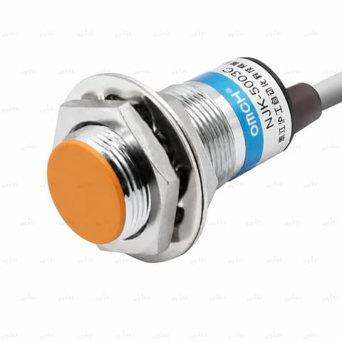 NJK-5003AB NO+NC PNP 6-36VDC Xoll magnit datchigi M18 masofa 10mm toʻrt simli — 1