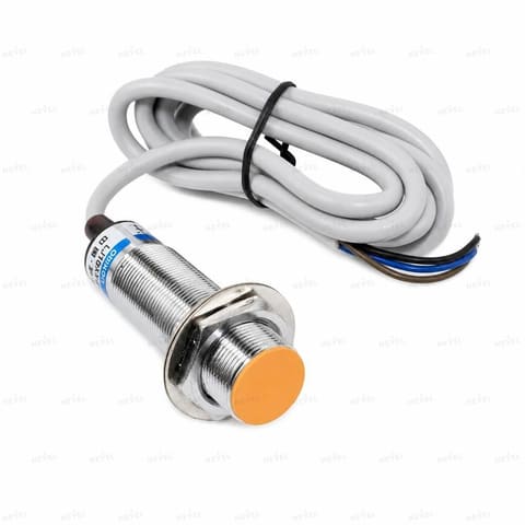 LJ18A3-5-Z/CX NO+NC NPN 6-36VDC induktiv datchik M18 masofa 5mm toʻrt simli — 1