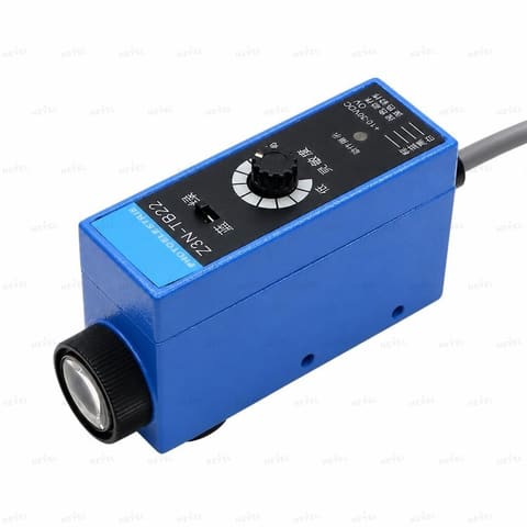 Z3N-TB22 NO+NC NPN 10-30VDC yashil+koʻk rangli belgi datchigi, toʻrt simli — 1