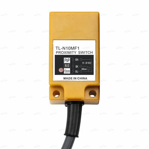 TL-N10MF3 NO+NC PNP 6-36VDC toʻrtburchak induktiv datchik, masofa 10mm toʻrt simli — 1