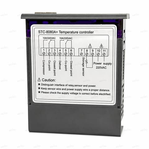 STC-8080A+ Терморегулятор электронный RELAY 220VAC — 2