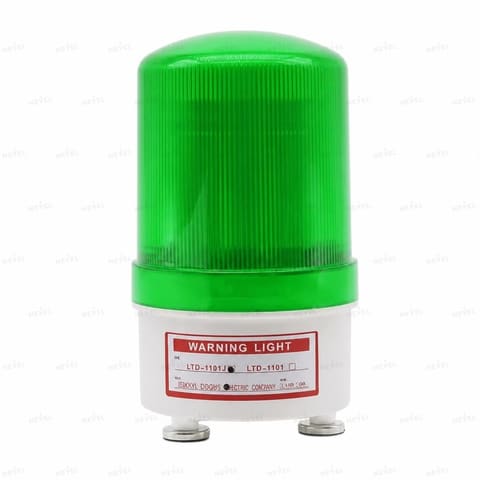 N-1081-J Сирена сигнальная зелёный 12/24VDC 220VAC — 1