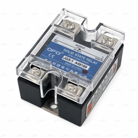 JGX-1A48100 100А 70-280VAC / 24-480VAC Однофазное твердотельное реле SSR OFO — 1