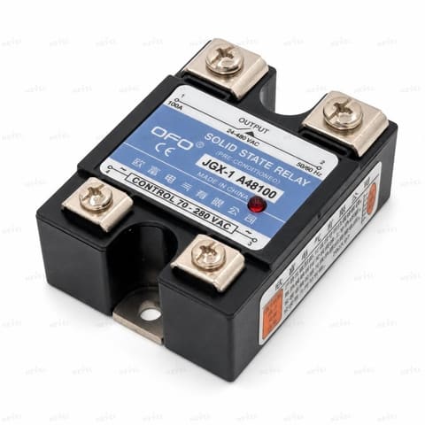 JGX-1A48100 100А 70-280VAC / 24-480VAC Однофазное твердотельное реле SSR OFO — 2