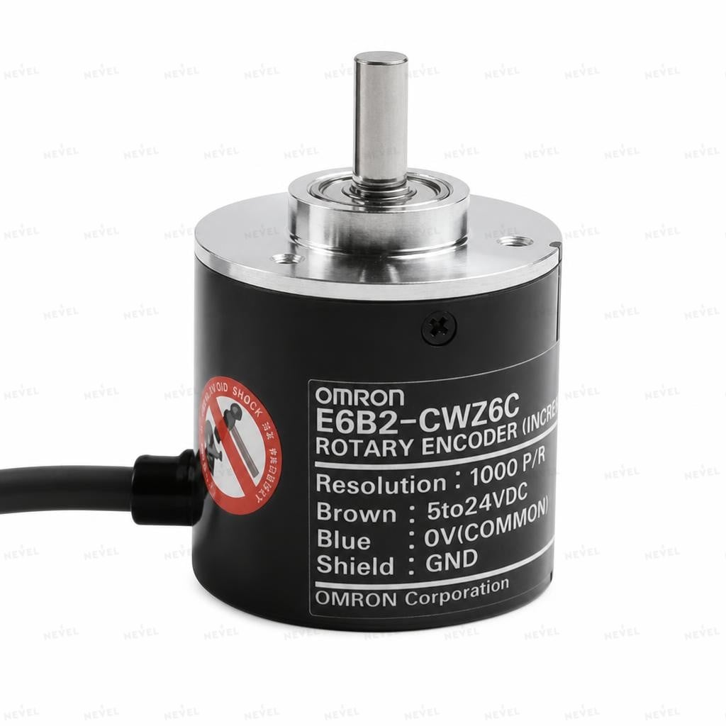 E6B2-CWZ6C 500 P/R NPN 5-24VDC Инкрементальный энкодер с валом Ø6мм OMRON