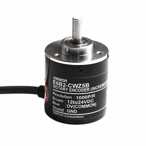 E6B2-CWZ5B 100 P/R PNP 12-24VDC Инкрементальный энкодер с валом Ø6мм OMRON