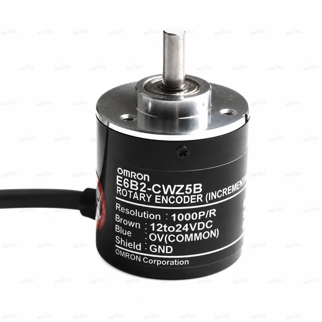E6B2-CWZ5B 200 P/R PNP 12-24VDC Инкрементальный энкодер с валом Ø6мм OMRON