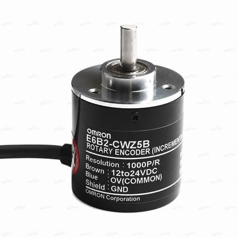 E6B2-CWZ5B 360 P/R PNP 12-24VDC Инкрементальный энкодер с валом Ø6мм OMRON — 1