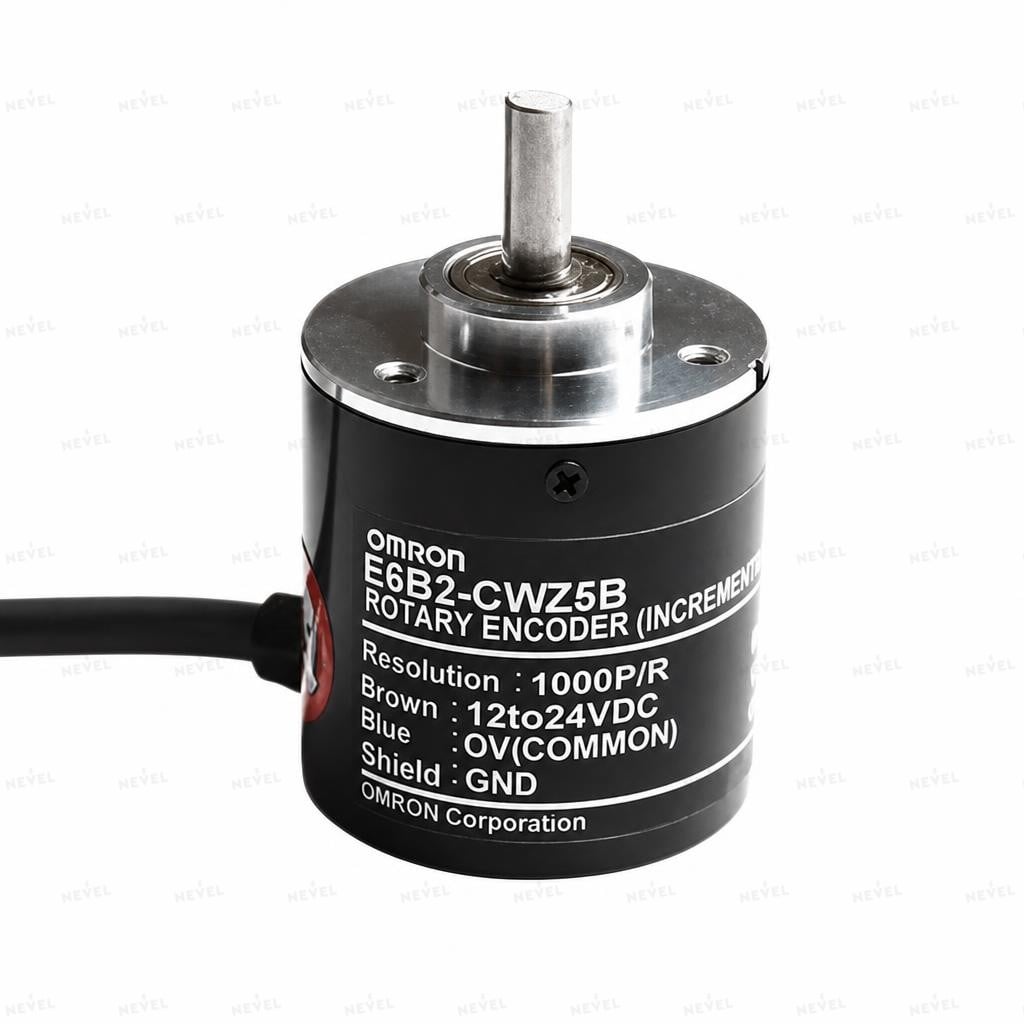 E6B2-CWZ5B 2000 P/R PNP 12-24VDC Инкрементальный энкодер с валом Ø6мм OMRON