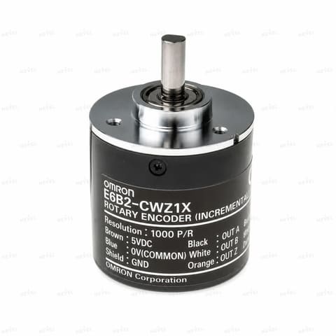 E6B2-CWZ1X 100 P/R Line Driver 5VDC Инкрементальный энкодер с валом Ø6мм OMRON — 1