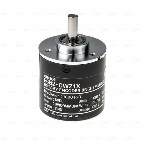E6B2-CWZ1X 360 P/R Line Driver 5VDC Инкрементальный энкодер с валом Ø6мм OMRON — 1