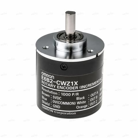 E6B2-CWZ1X 400 P/R Line Driver 5VDC valli inkremental enkoder Ø6mm OMRON — 1