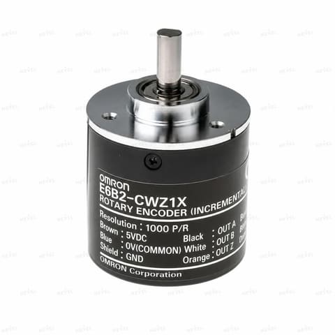E6B2-CWZ1X 500 P/R Line Driver 5VDC Инкрементальный энкодер с валом Ø6мм OMRON — 1