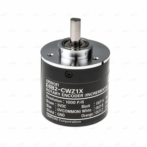 E6B2-CWZ1X 600 P/R Line Driver 5VDC Инкрементальный энкодер с валом Ø6мм OMRON — 1