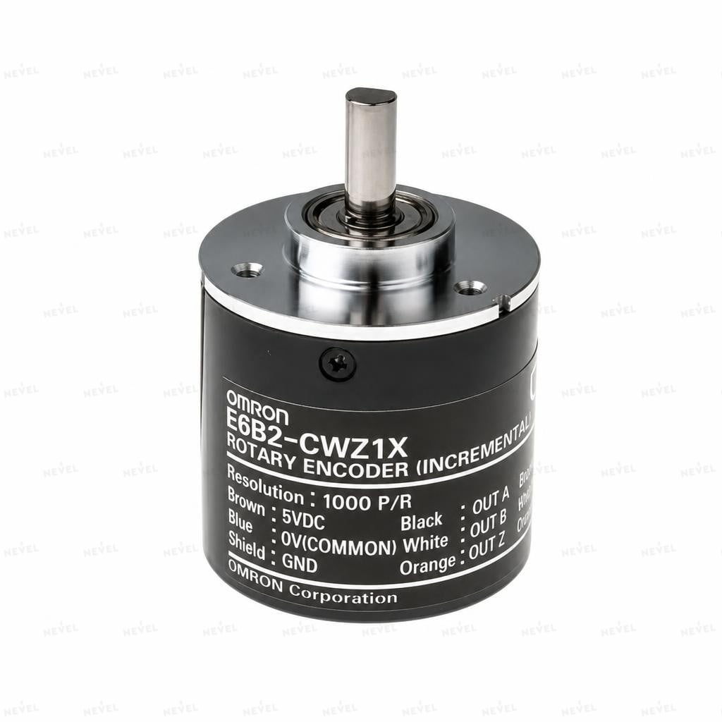 E6B2-CWZ1X 600 P/R Line Driver 5VDC Инкрементальный энкодер с валом Ø6мм OMRON