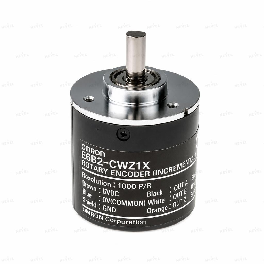 E6B2-CWZ1X 1000 P/R Line Driver 5VDC Инкрементальный энкодер с валом Ø6мм OMRON