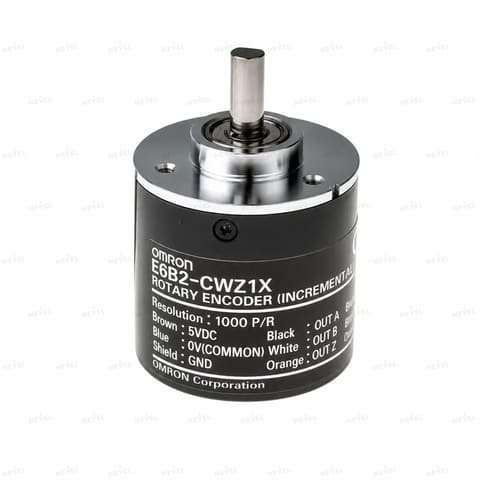 E6B2-CWZ1X 1500 P/R Line Driver 5VDC Инкрементальный энкодер с валом Ø6мм OMRON — 1
