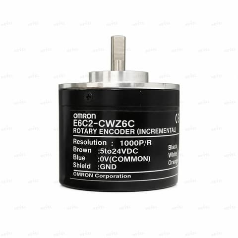 E6C2-CWZ6C 400 P/R NPN 5-24VDC Инкрементальный энкодер с валом Ø8мм OMRON — 1