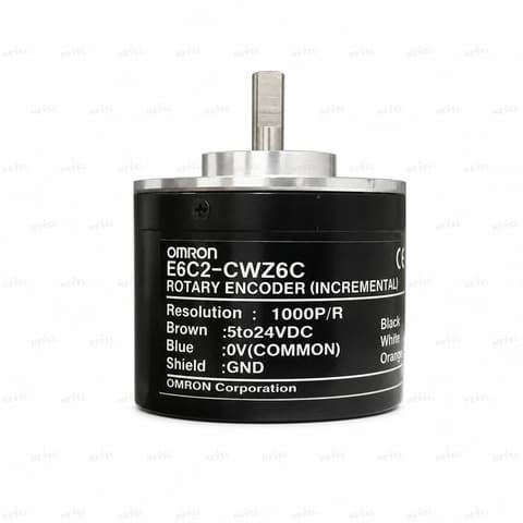 E6C2-CWZ6C 600 P/R NPN 5-24VDC Инкрементальный энкодер с валом Ø8мм OMRON — 1